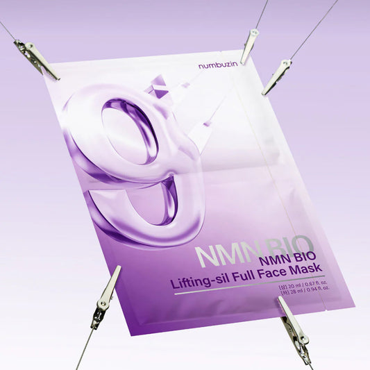 numbuzin - No.9 NAD+ Bio Lifting-sil Full Face Mask 4 Pack