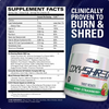 EHP Labs OxyShred Pre Workout Powder with L Glutamine & Acetyl L Carnitine, Energy Boost Drink - Kiwi Strawberry, 60 Servings