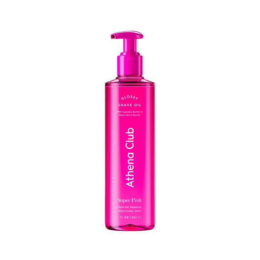 Athena Club Glossy Shave Oil Super Pink 236ML