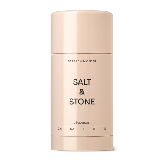 Salt & Stone Deodorant 75g Saffron & Cedar