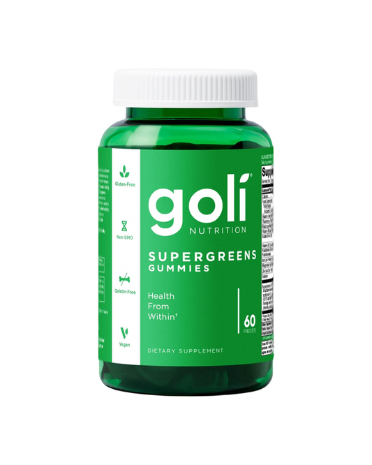goli Supergreens Gummies 60 Gummies | 30 Servings