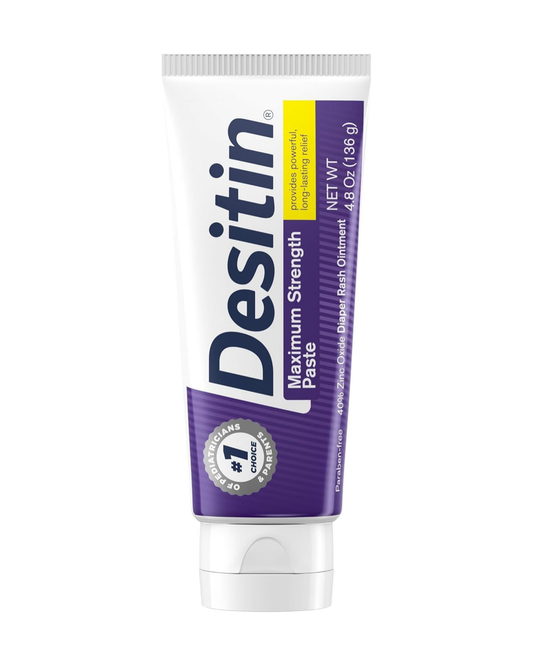 Desitin Maximum Strength Baby Diaper Rash Cream, 40% Zinc Oxide 136g