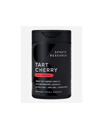 Sports Research® Tart Cherry Fruit Complex 800mg, 60 Softgels