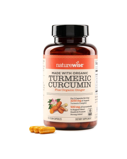NatureWise Curcumin Turmeric 2250mg – 90 Capsules (30 Day Supply)