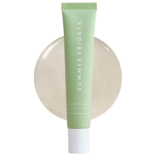 Summer Fridays  Lip Butter Balm Treatment for Hydration + Nourishing Shine Sweet Mint