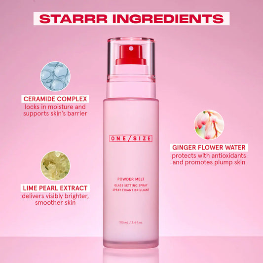 ONE/SIZE by Patrick Starrr Powder Melt Glass Setting Spray 100ml