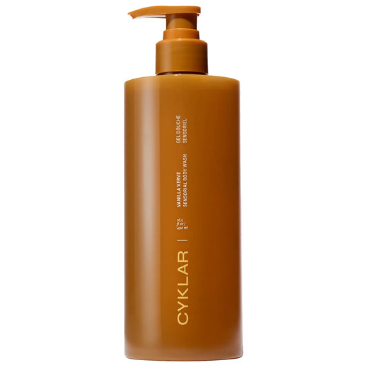 CYKLAR Vanilla Verve Sensorial Body Wash for Moisture Barrier 490ml
