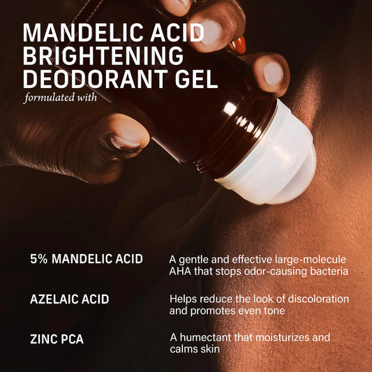 CYKLAR Vanilla Verve Mandelic Acid Brightening Deodorant Gel with 48-Hour Odor Protection 50mL
