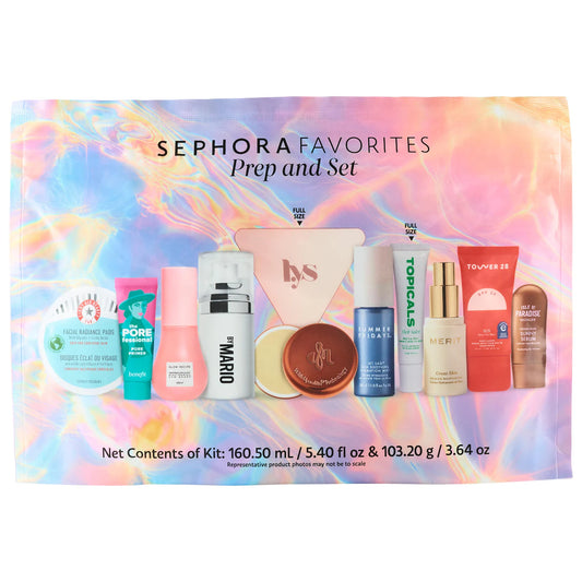 SEPHORA FAVOURITES Prep & Set Makeup and Skincare Value Set