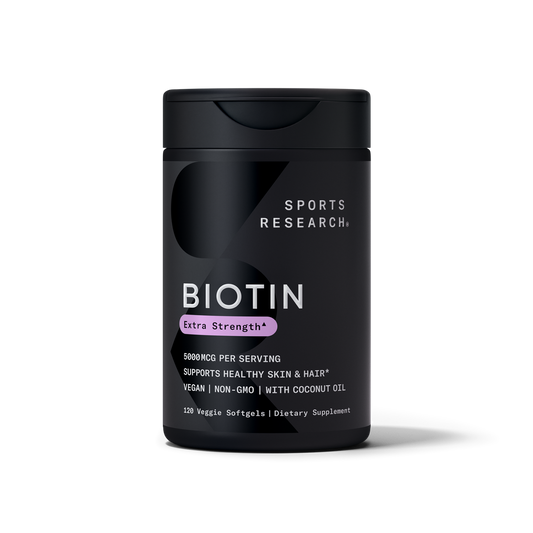 Sports Research Biotin with Organic Coconut Oil