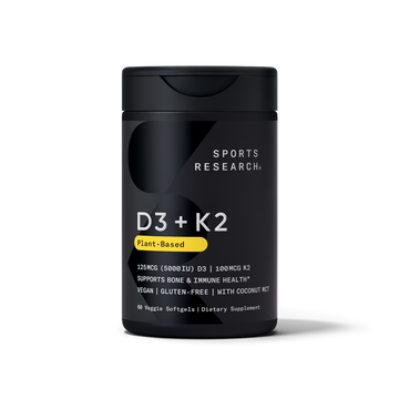 Sports Research Vitamin D3 + K2